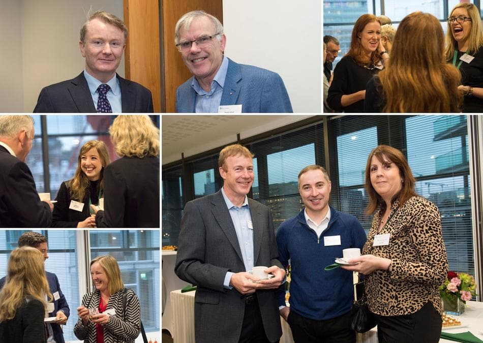 Charities event 2019 collage of networking 
