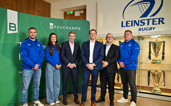 Beauchamps renew partnership with Leinster Rugby until 2026